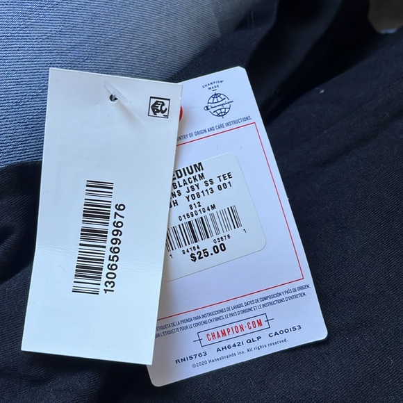 NWT ladies champion classic script logo T shirt size medium - Picture 4 of 4